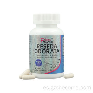 Las cápsulas de odorata reseda orgánica apoyan la salud inmunológica